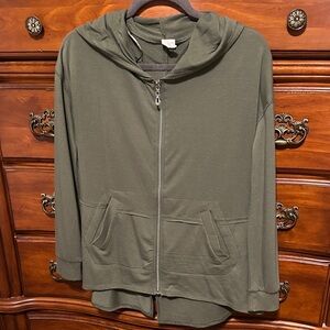 Cable & Gauge Olive Green Women's Hoodie